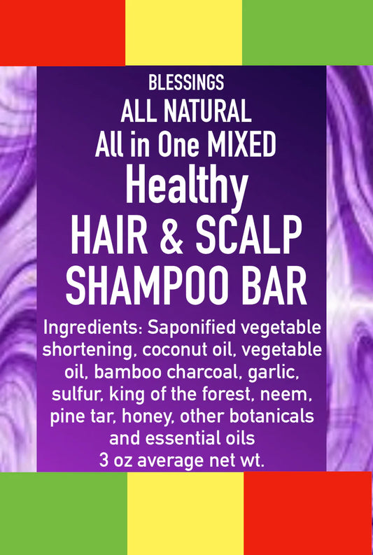 Hair and Scalp and Shampoo Bar