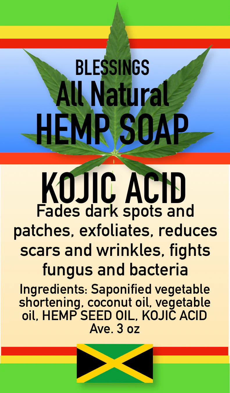 Hemp Kojic Acid Soap