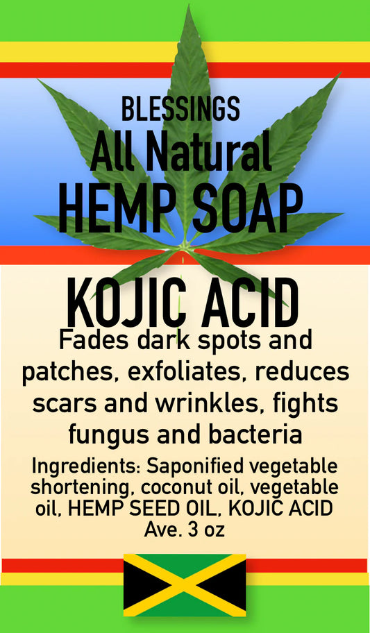 Hemp Kojic Acid Soap
