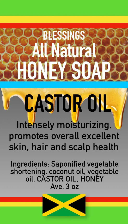 Honey Soap Castor Oil